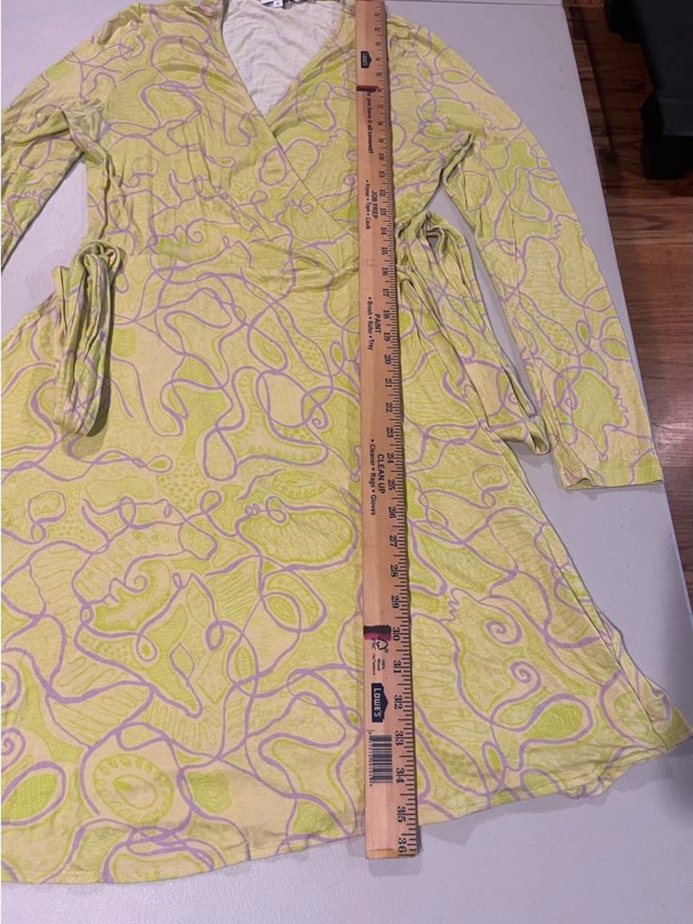 Rhode Neon Colors Long Robe Size Medium - Picture 8 of 10
